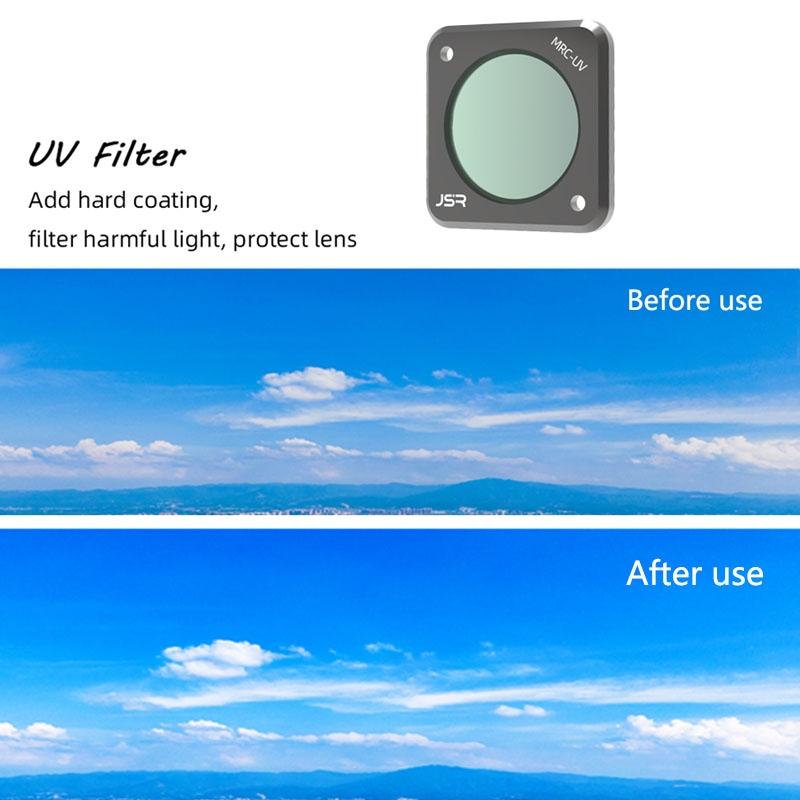 8 In 1 Action Camera Filters For Dji 2 With Optical Glass And Aluminium Frame
