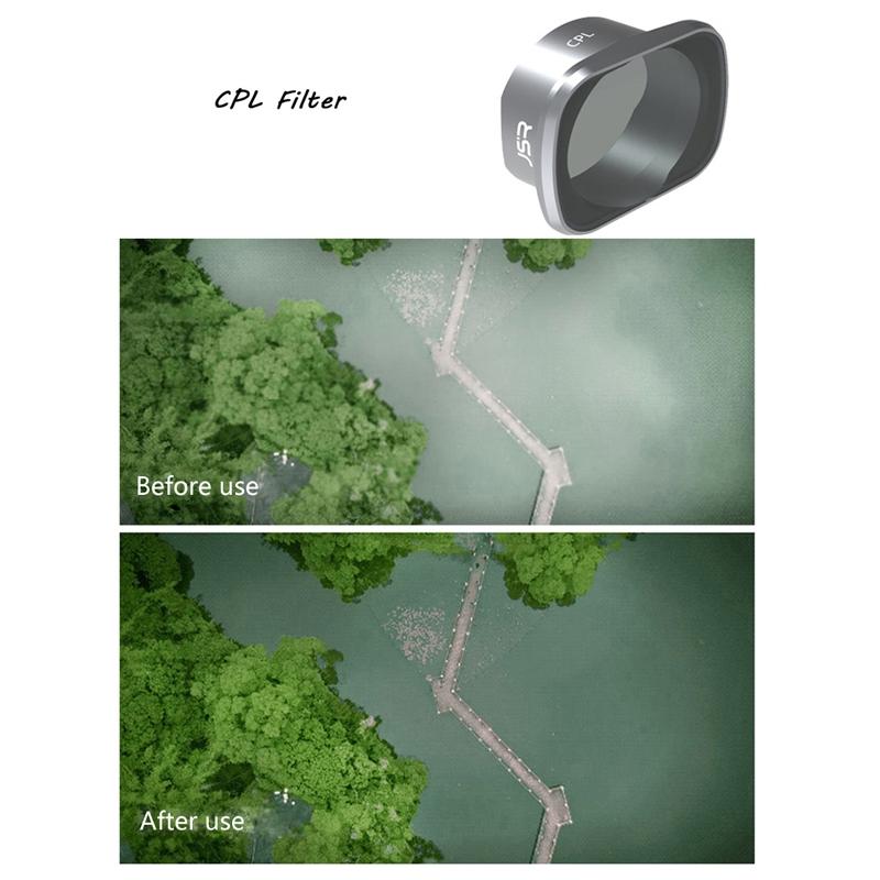 Cpl Camera Filter For Dji Fpv Combo Drone Waterproof Scratch Resistant Aluminium Lens