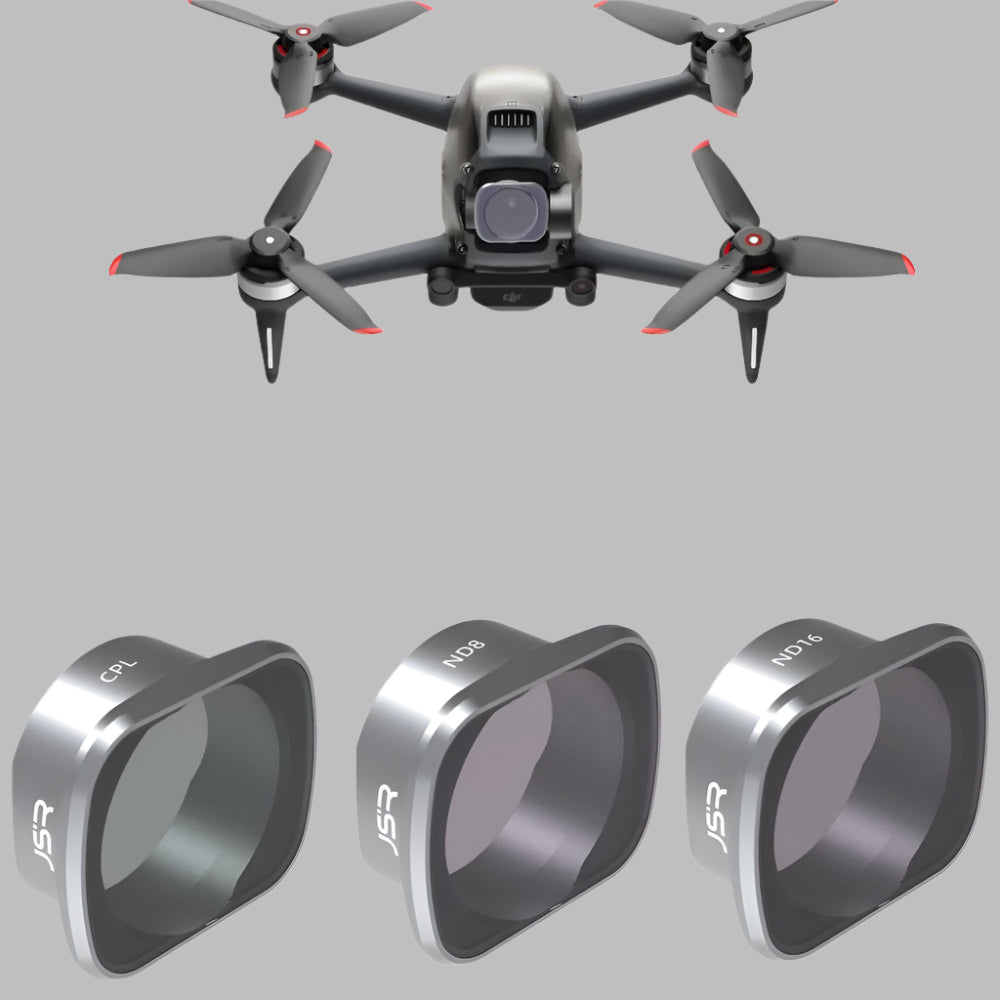 Nd64pl Drone Filters For Dji Fpv Combo Lightweight Aluminium And Optical Glass