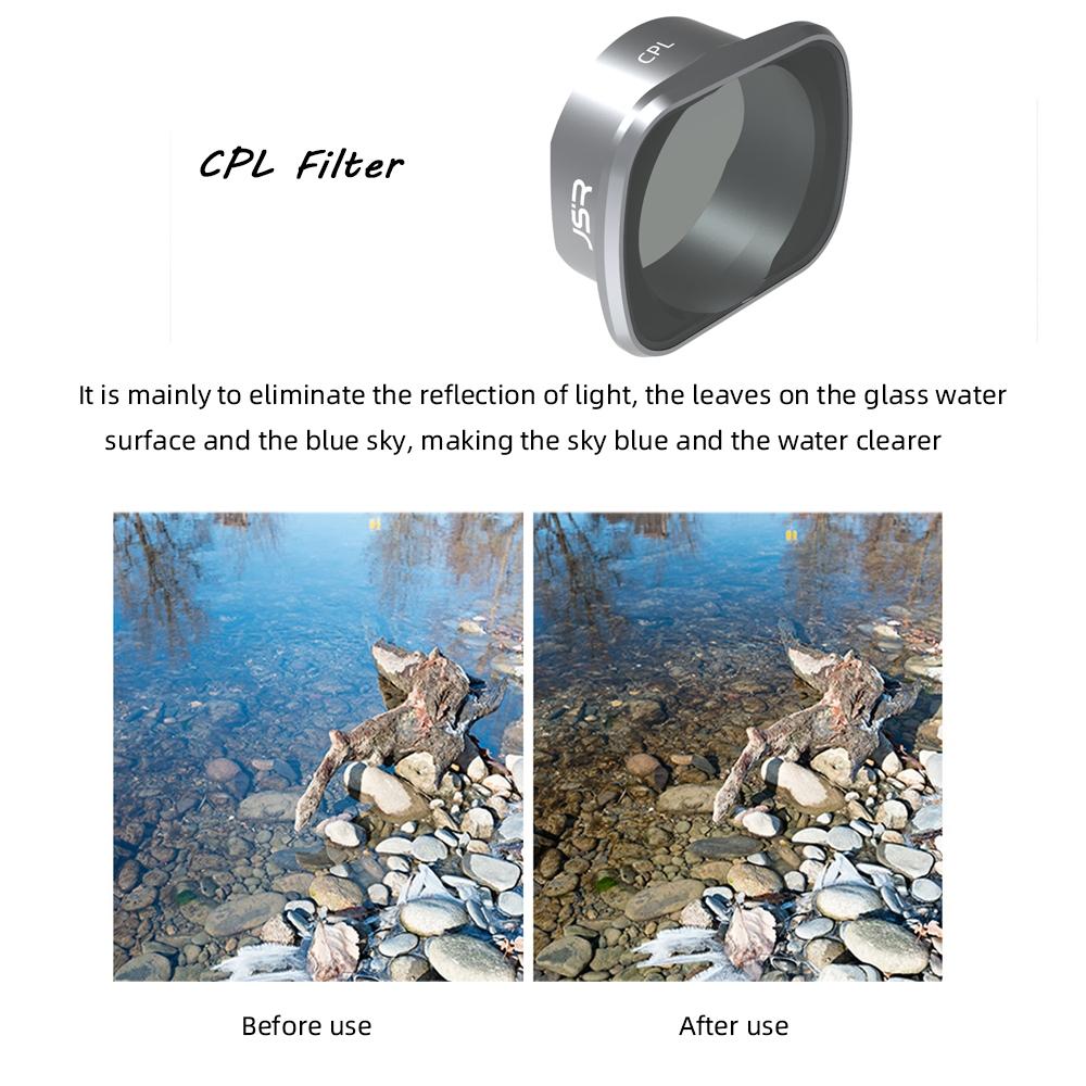 Nd64pl Drone Filters For Dji Fpv Combo Lightweight Aluminium And Optical Glass