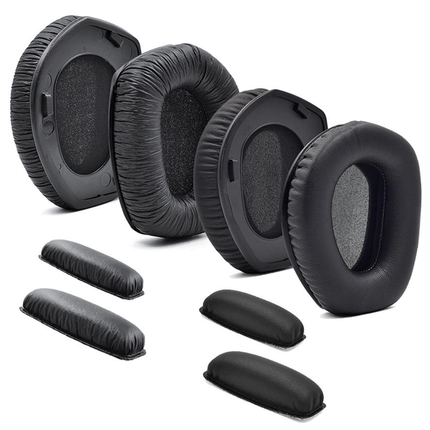 Sennheiser Headphone Protection Pads Set Of Two Frog Leather For Enhanced Comfort