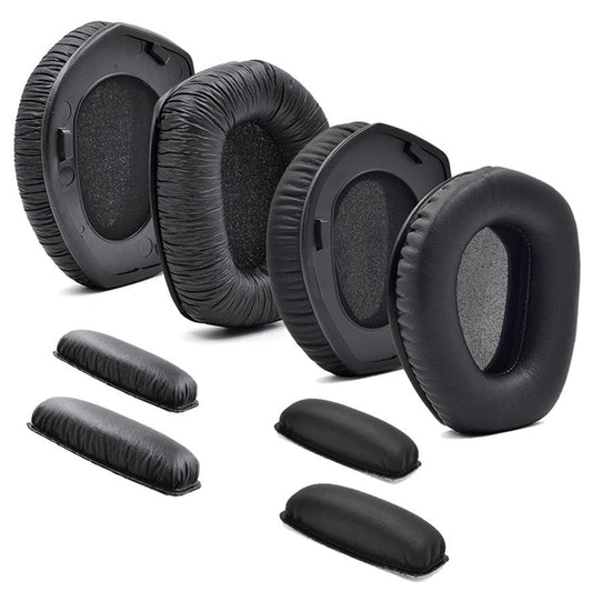 Sennheiser Headphone Protection Pads Set Of Two Frog Leather For Enhanced Comfort