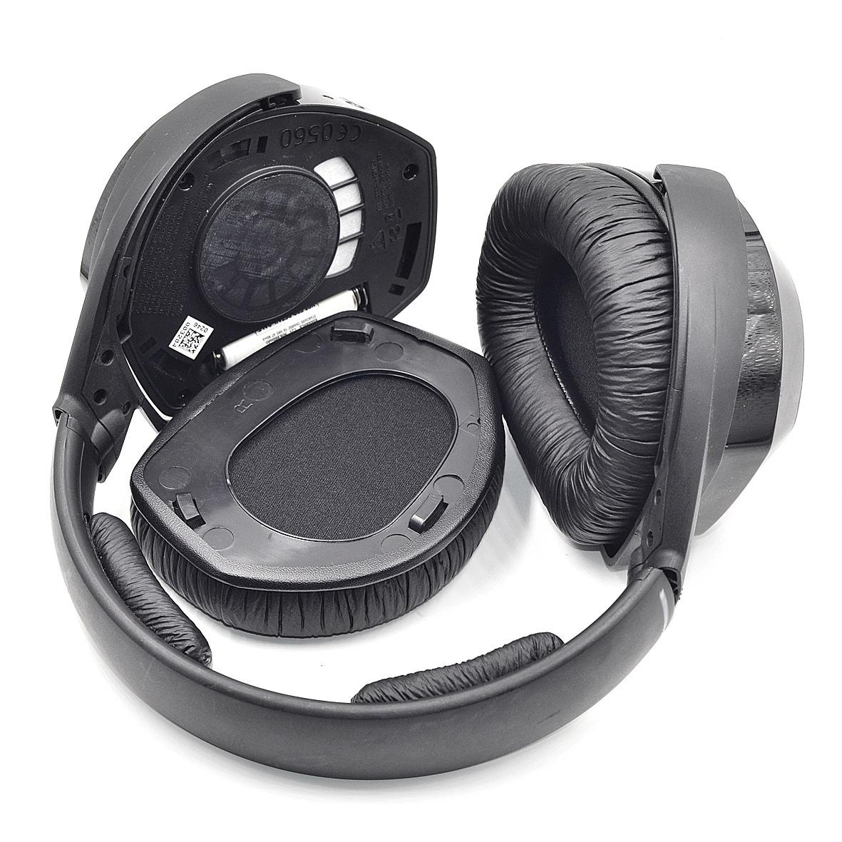 Sennheiser Headphone Protection Pads Set Of Two Frog Leather For Enhanced Comfort