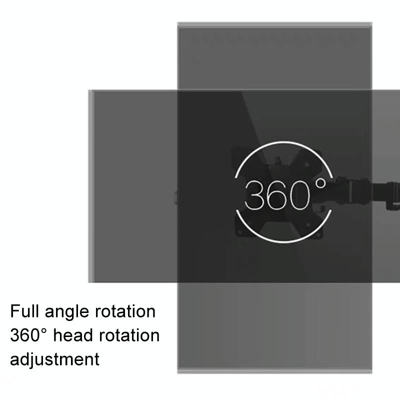 Rotatable Dual Screen Laptop Stand For Desktop Adjustable Mounting Solution