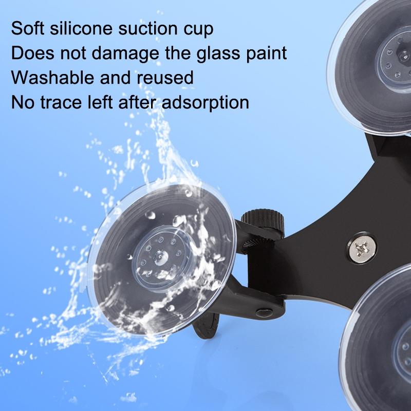 Universal Car Suction Cup Mount For Video Shooting And Camera Stabilisation