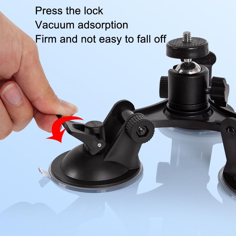 Universal Car Suction Cup Mount For Video Shooting And Camera Stabilisation