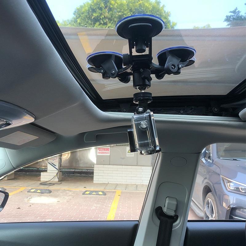 Universal Car Suction Cup Mount For Video Shooting And Camera Stabilisation