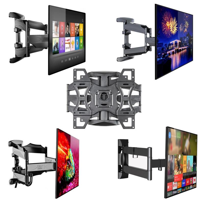 Telescopic Swivel Tv Monitor Wall Mount Bracket For 45 70 Inch