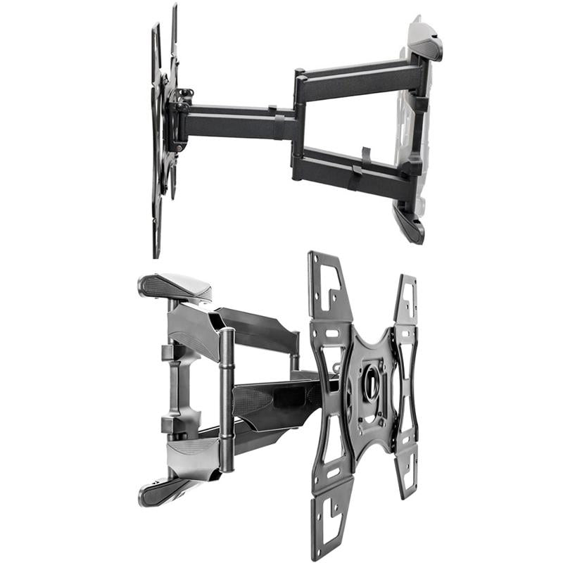Telescopic Swivel Tv Wall Mount For Screens Ranging From Thirty Two To Sixty Inches