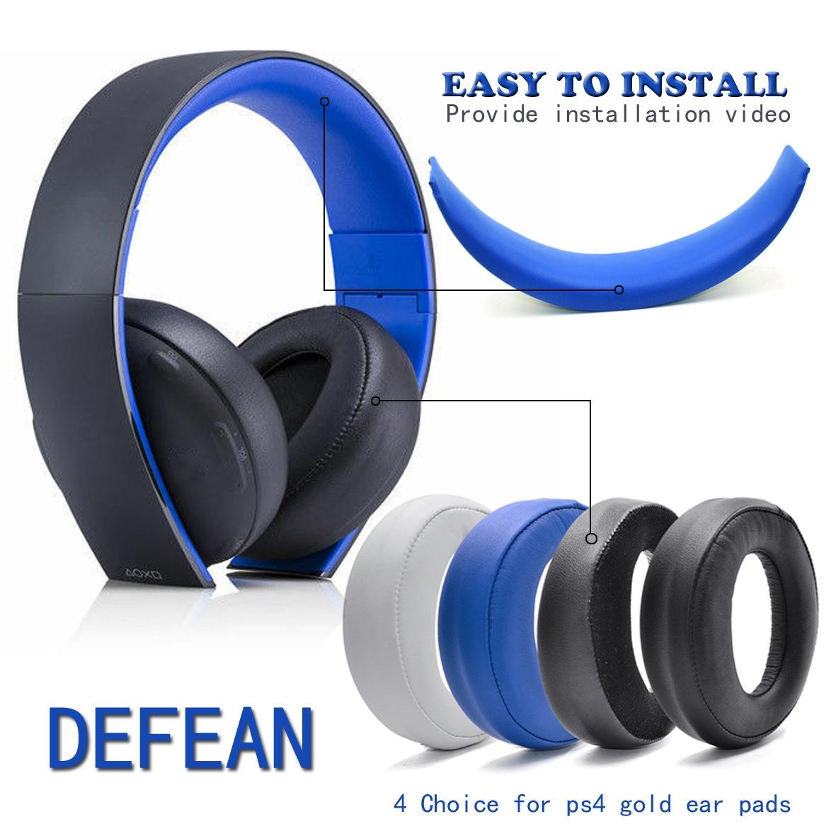 2 Pack Headphone Sponge Covers For Sony Playstation 3 And 4 Earpads