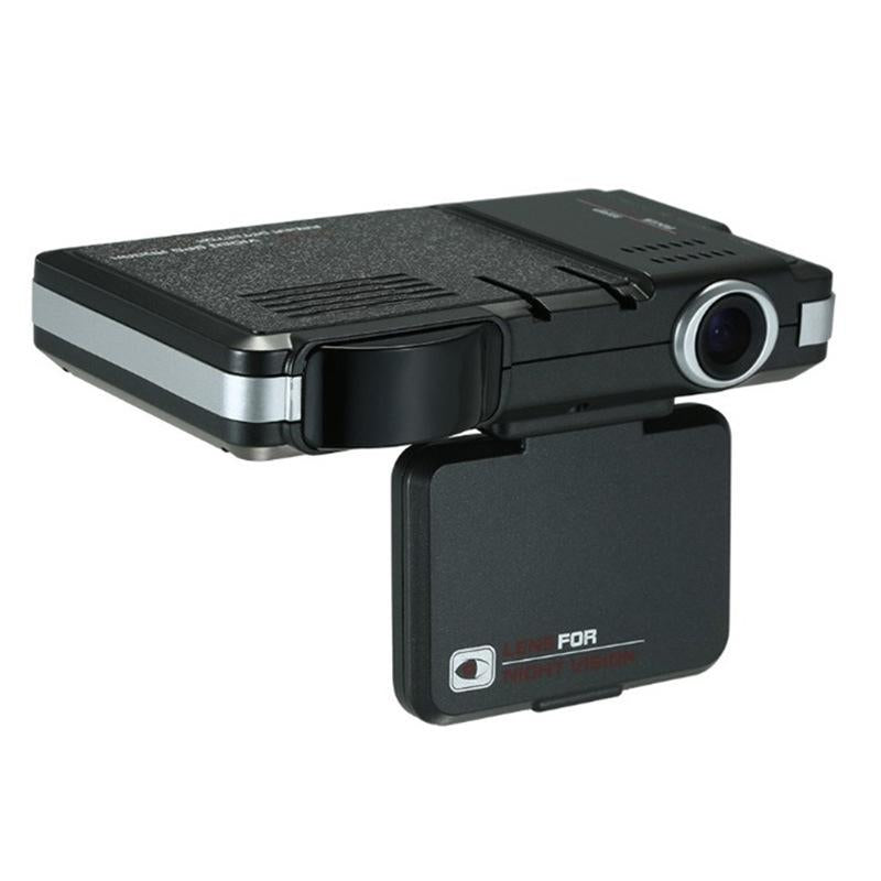 Vg1 Driving Recorder Radar 2-In-1 Electronic Dog Car Early Warning Detector