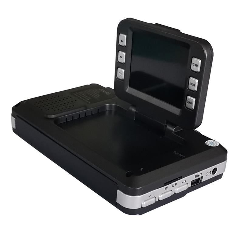 Vg1 Driving Recorder Radar 2-In-1 Electronic Dog Car Early Warning Detector