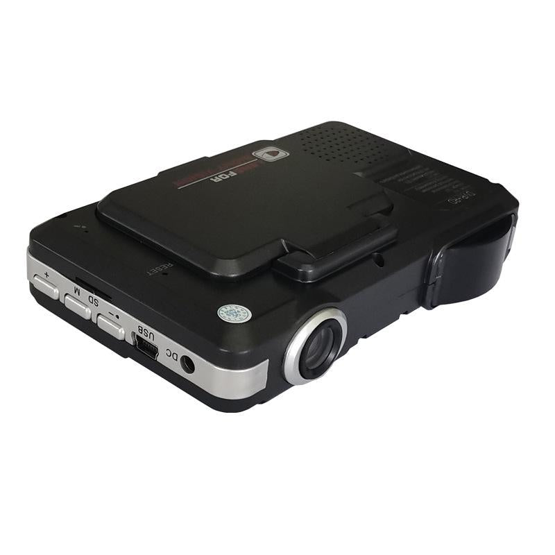 Vg1 Driving Recorder Radar 2-In-1 Electronic Dog Car Early Warning Detector