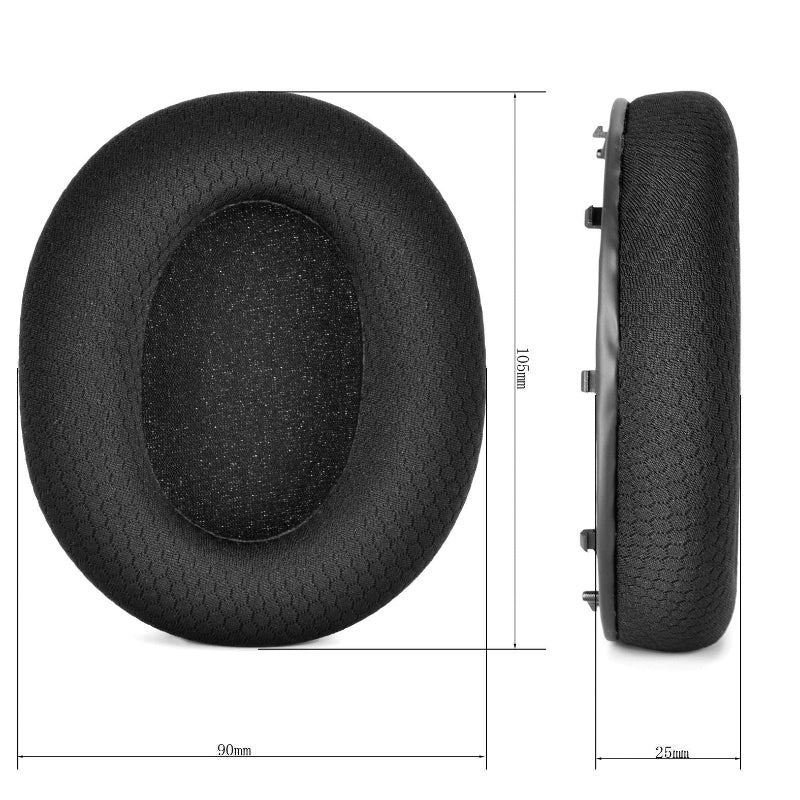 Pair Of Sponge Ear Pads For Razer Blackshark V2 And Pro Headphones