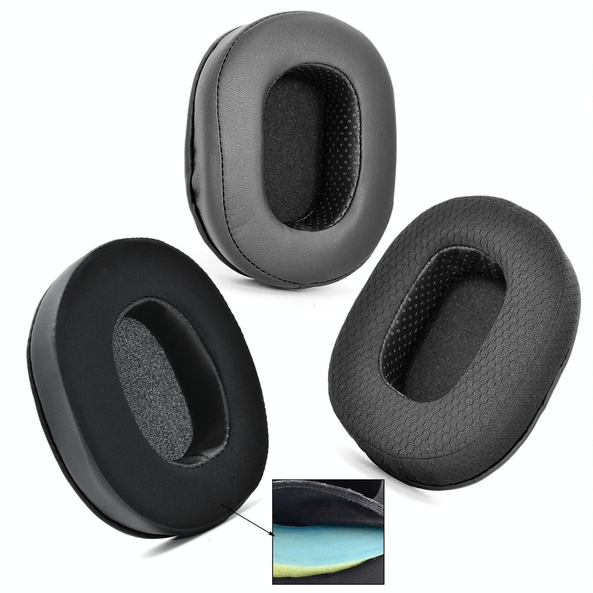 2 Pack Ear Pads For Blackshark V2 Pro Ice Sense Sponge Cover Replacement