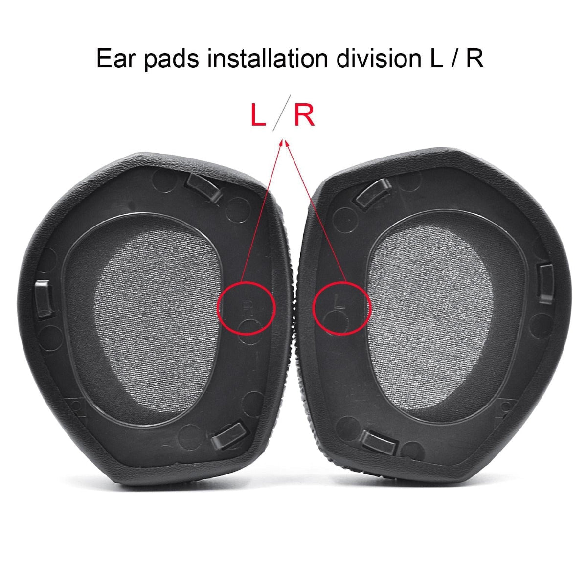 Sennheiser Earpads 2 Pack Velvet Cloth Earmuffs For Hdr Rs Series Comfort