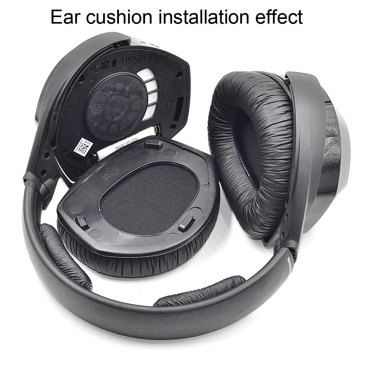Sennheiser Earpads 2 Pack Velvet Cloth Earmuffs For Hdr Rs Series Comfort