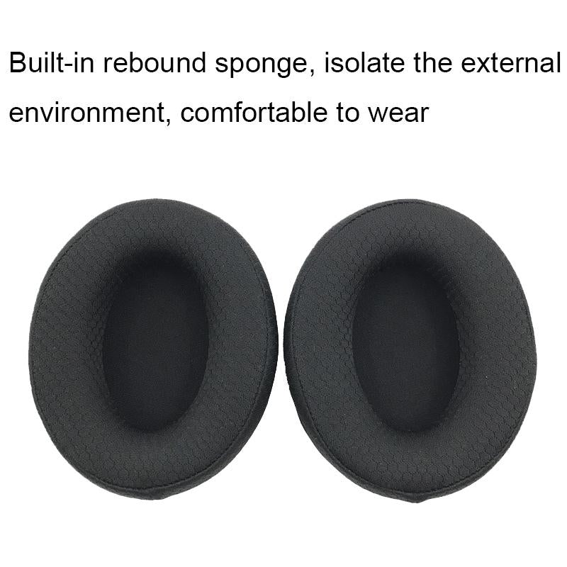 2 Pack Foam Earmuffs For Kingston Hyperx Cloud Mix Flight S Alpha Black