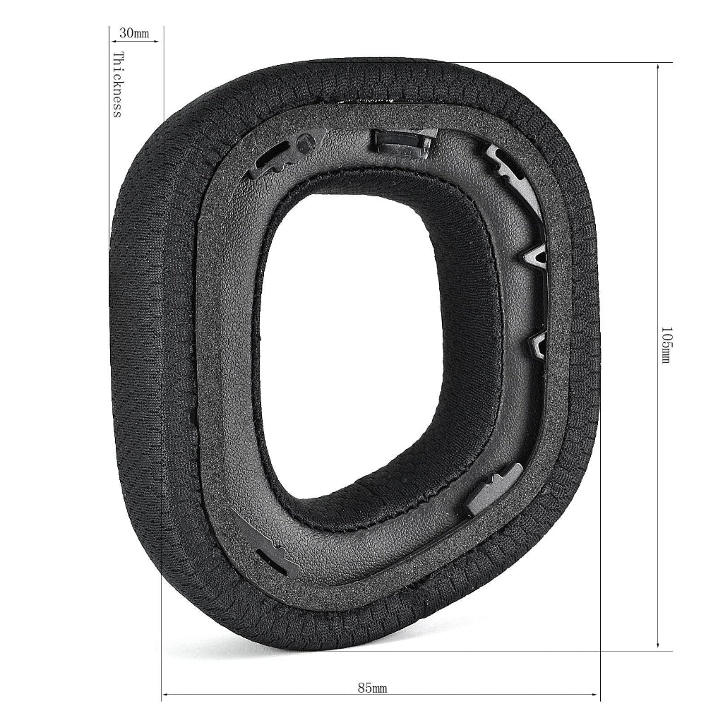 2 Pack Thick Protein Skin Earmuffs For Corsair Hs80 Rgb Headphones