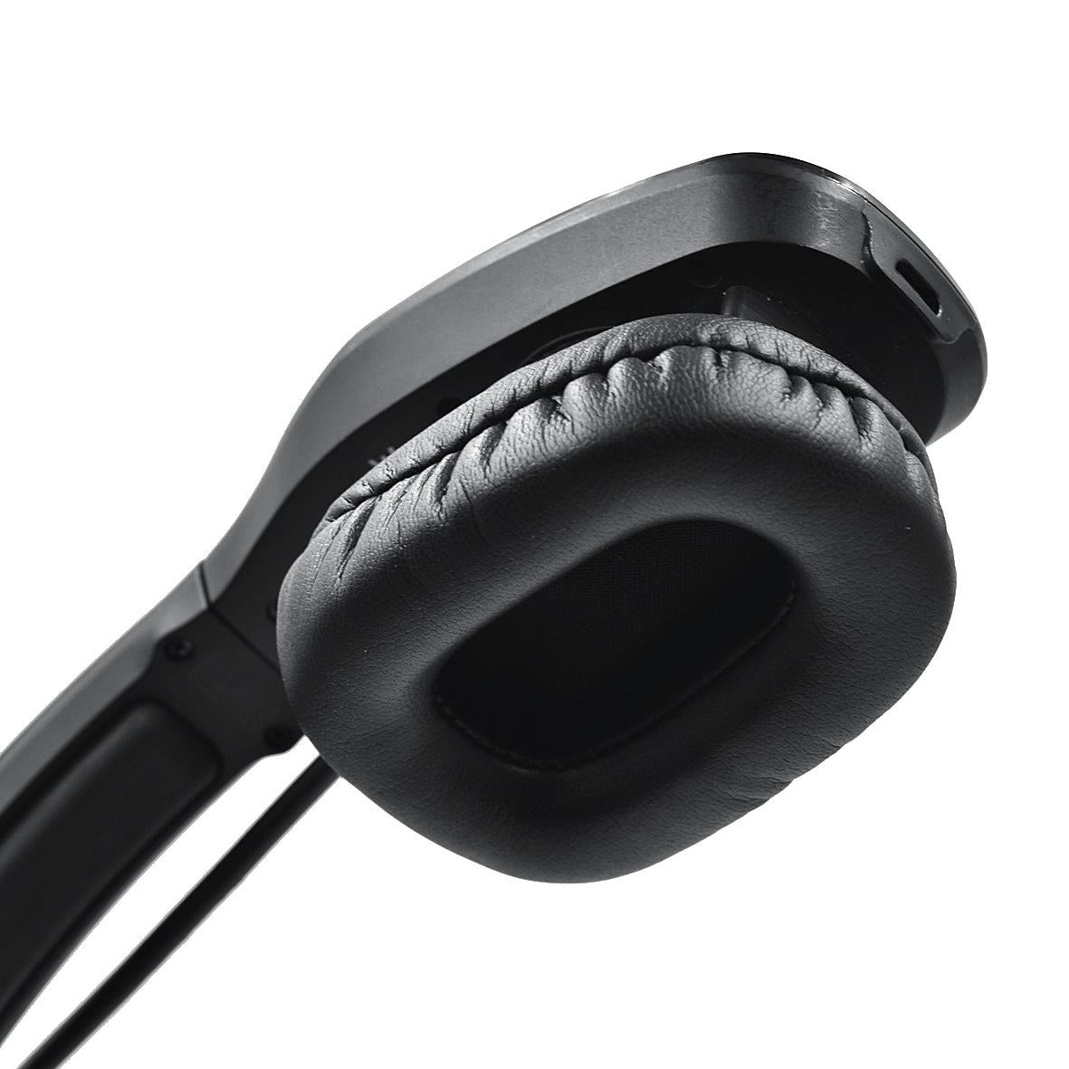 2 Pack Protein Leather Earmuffs For Blueparrott B450 Xt Headset Replacement Pads