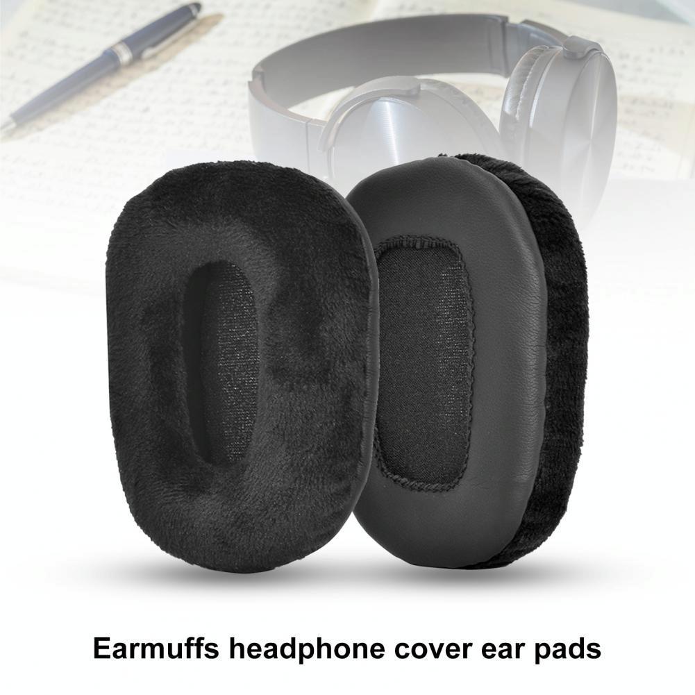 Pair Of Velvet Earmuffs For Vxi B450 Xt Comfort And Enhanced Sound Quality