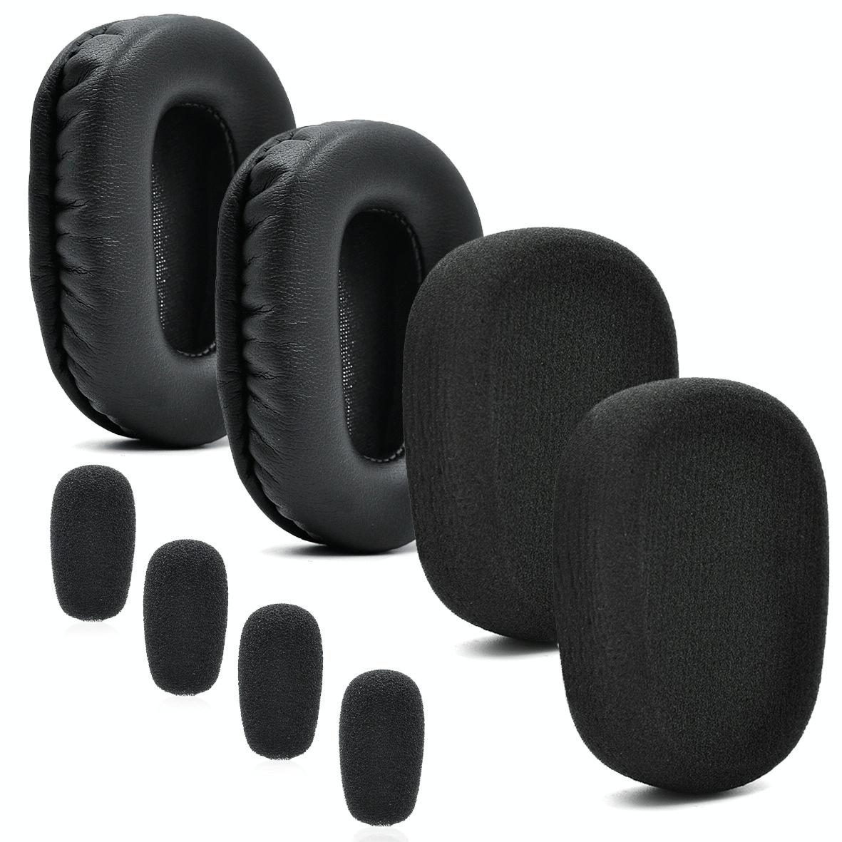 Pair Of Velvet Earmuffs For Vxi B450 Xt Comfort And Enhanced Sound Quality