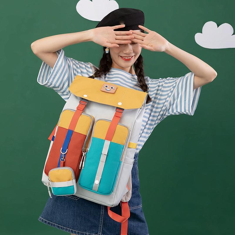 Versatile Student Backpack For Casual Travel And Daily Use