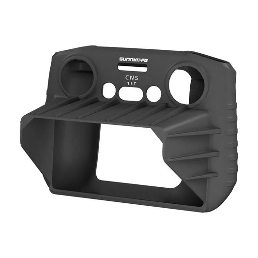 Silicone Protective Case With Hood For Dji Rc Remote Control Black