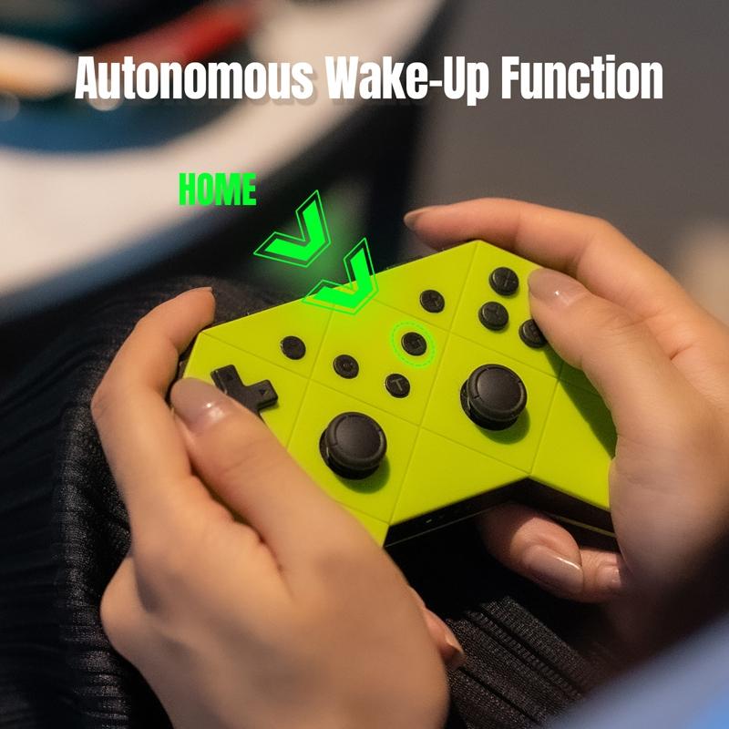 Army Gamepad For Nintendo Switch Tooth Design With Bluetooth Connectivity