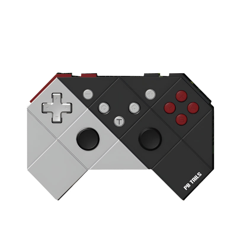 Silver Gamepad For Switch Tooth Shaped