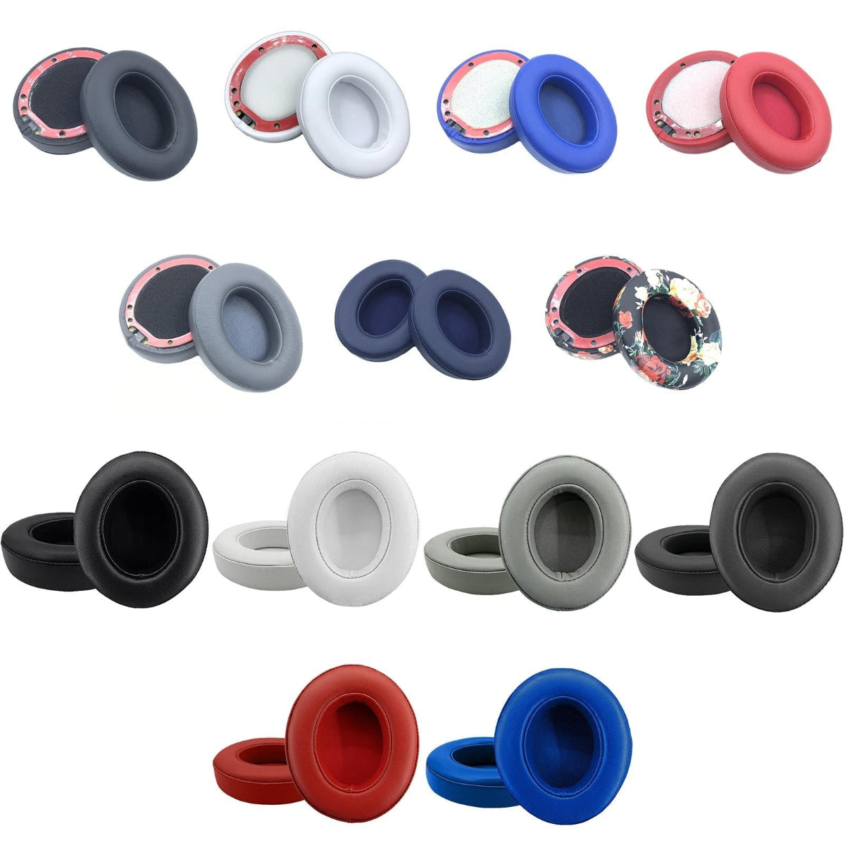 Breathable Sheepskin Headphone Covers For Beats Studio 2 And 3 Two Pieces
