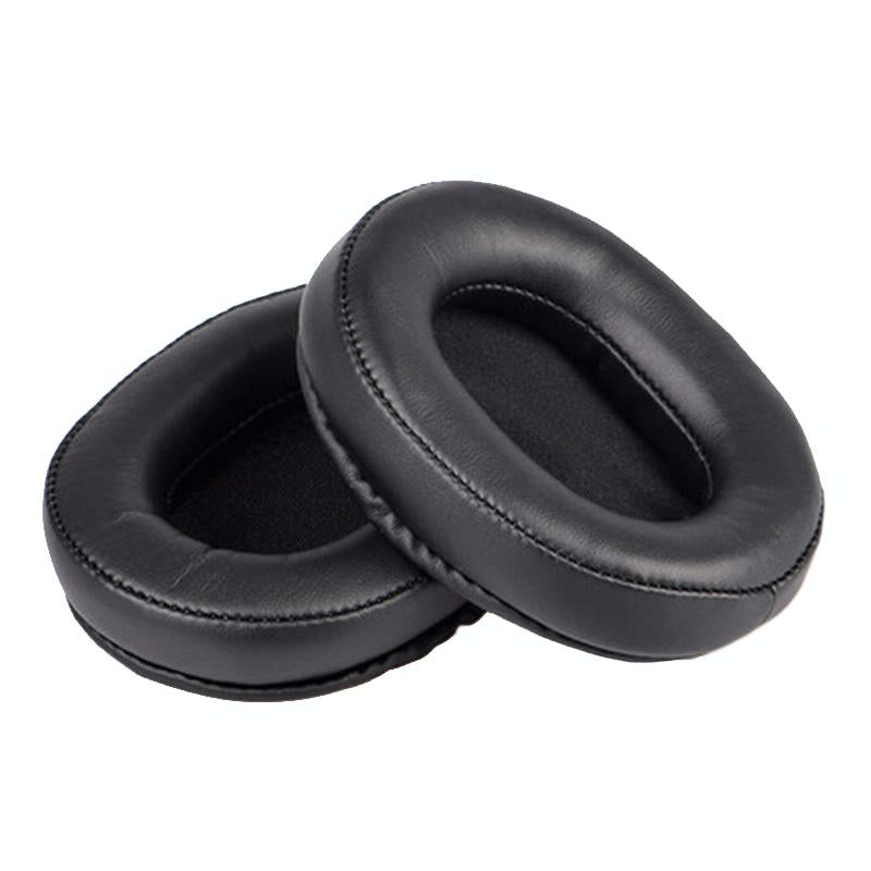 2 Pack Black Headset Earmuffs For Mdr 7506 V6 900St With Durable Stitching