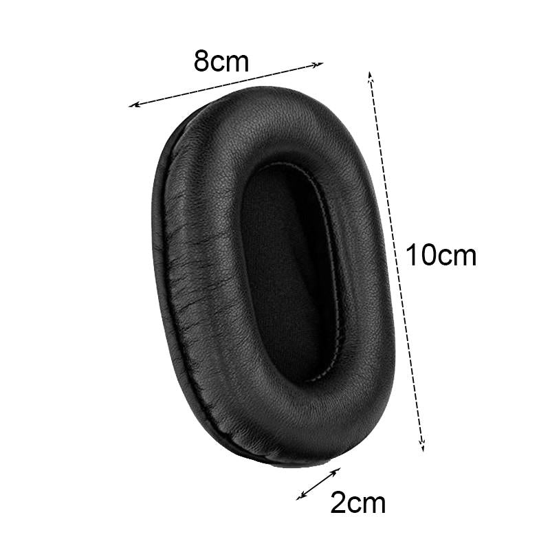 2 Pack Headset Earmuffs For Mdr 7506 V6 900St Brown Stitching Replacement Covers