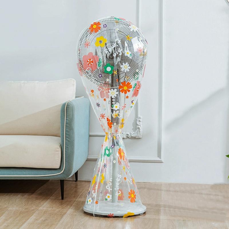 Waterproof Sunflower Fan Cover Dustproof Long Peva Material For Household Use