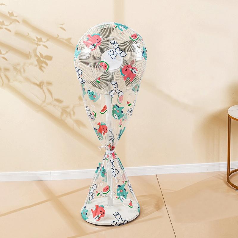 Waterproof Dustproof Fan Cover Little Dinosaur Design For Household Fans