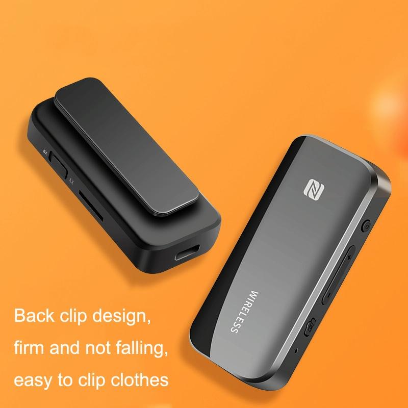 2 In 1 Bluetooth 5.1 Receiver With Nfc For Car Auxiliary Connection
