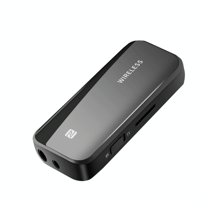 2 In 1 Bluetooth 5.1 Receiver With Nfc For Car Auxiliary Connection
