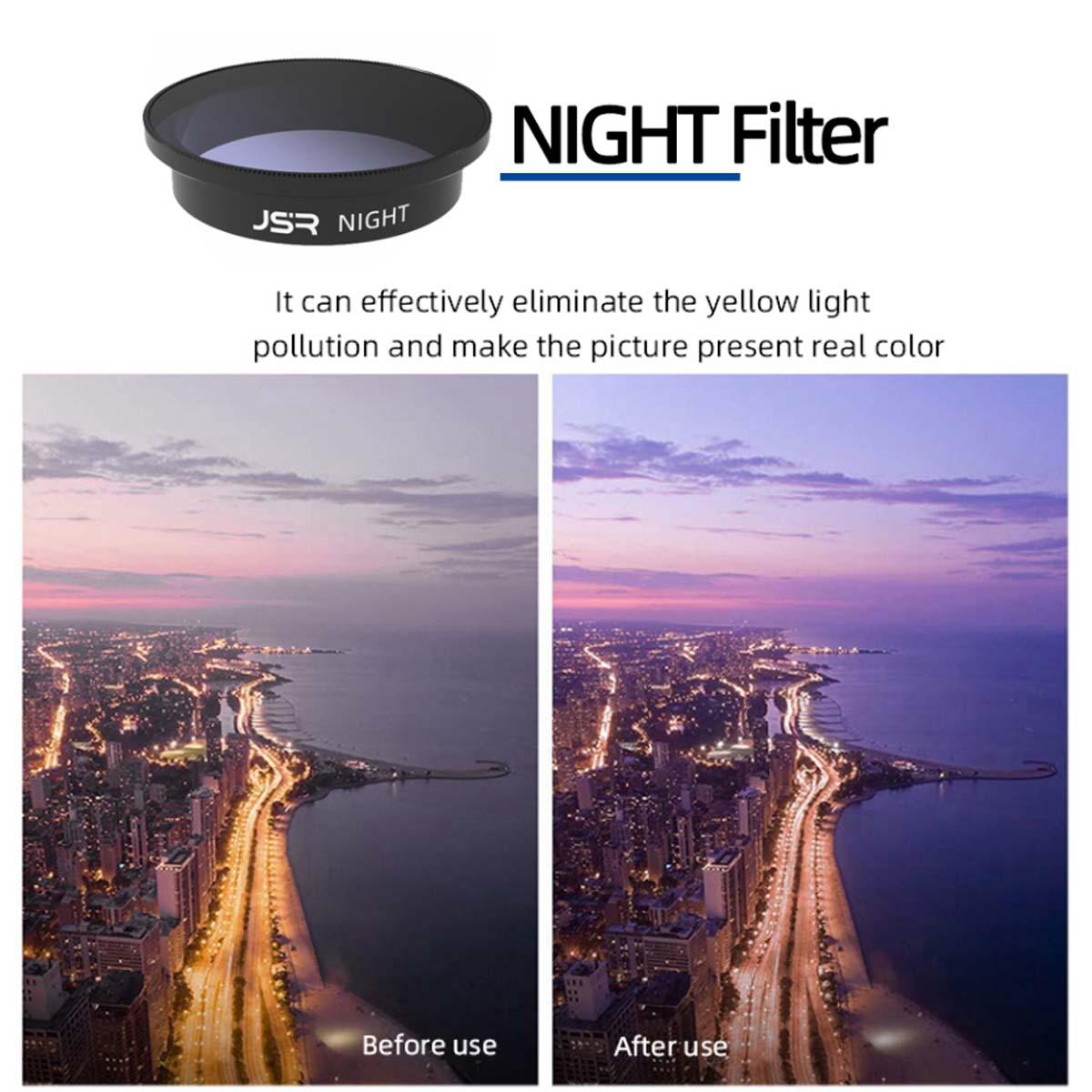 Anti Glare Drone Lens Filter For Dji Avata With Uv And Cpl Protection