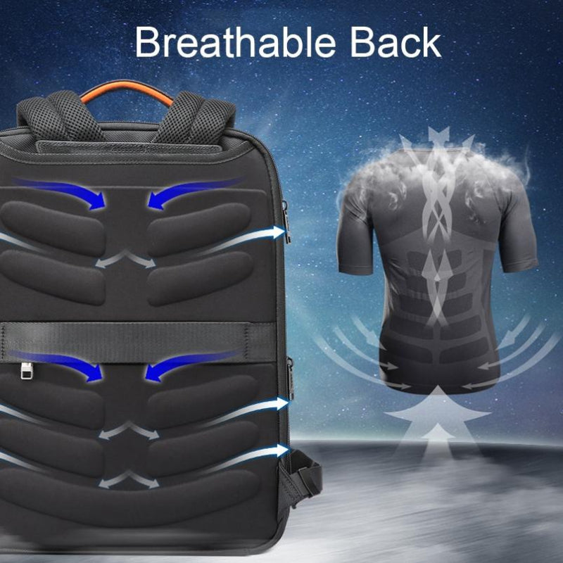 Waterproof Laptop Backpack With Usb Port Regular Version For Outdoor Use
