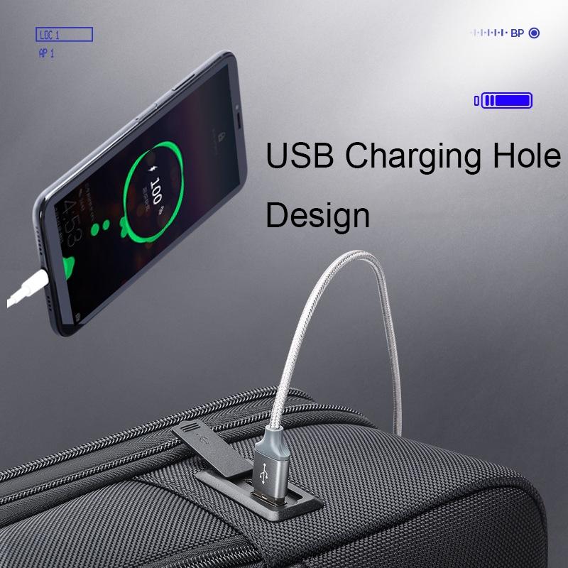 Waterproof Laptop Backpack With Usb Port Outdoor Expansion