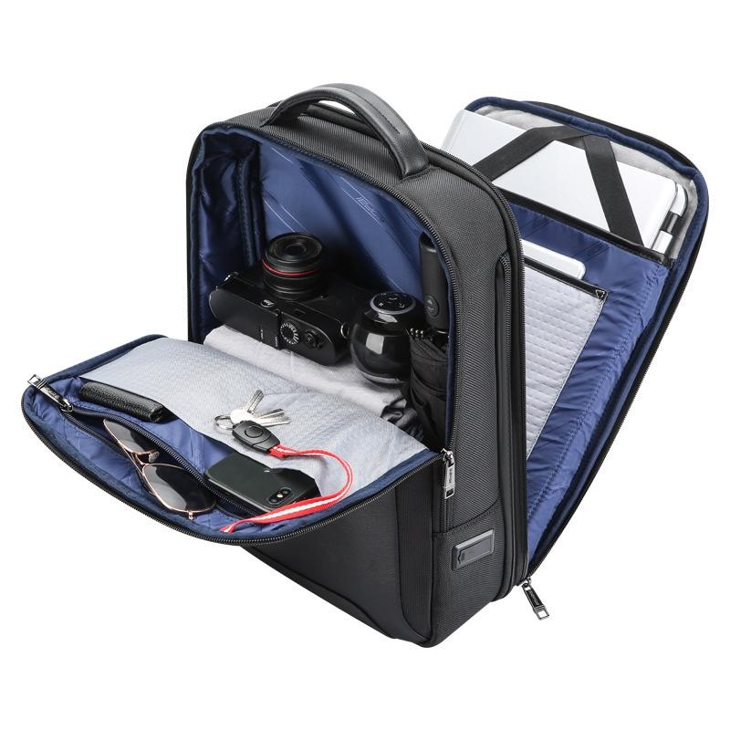 Waterproof Anti Theft Laptop Backpack With Usb Charging Regular Version Black
