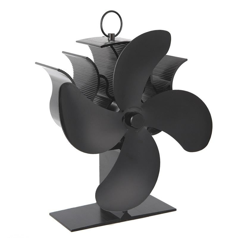 Thermal Fan For Fireplace Stove Efficient Heat Distribution And Energy Saving