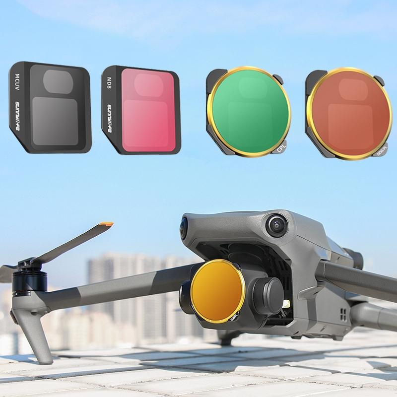 Fi330 M3 Cpl Filter For Mavic Drone With Optical Glass And Aluminium Alloy