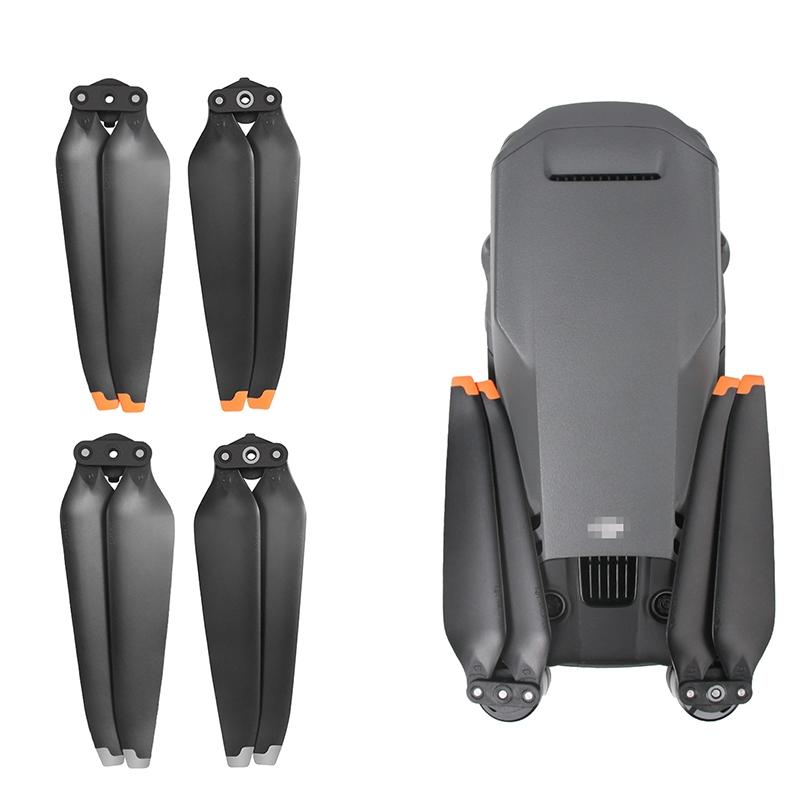 Two Sets Of Quick Release Paddle Blades For Mavic 3 With Noise Reduction Features