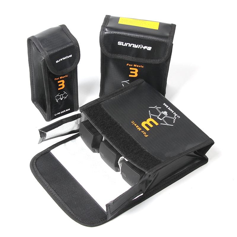 3In1 Mavic Battery Storage Bags Safe And Explosion Proof