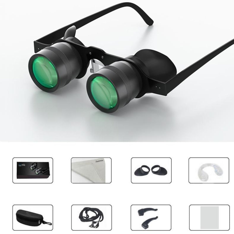 10X High Definition Adjustable Focus Fishing Binoculars For Outdoor Use