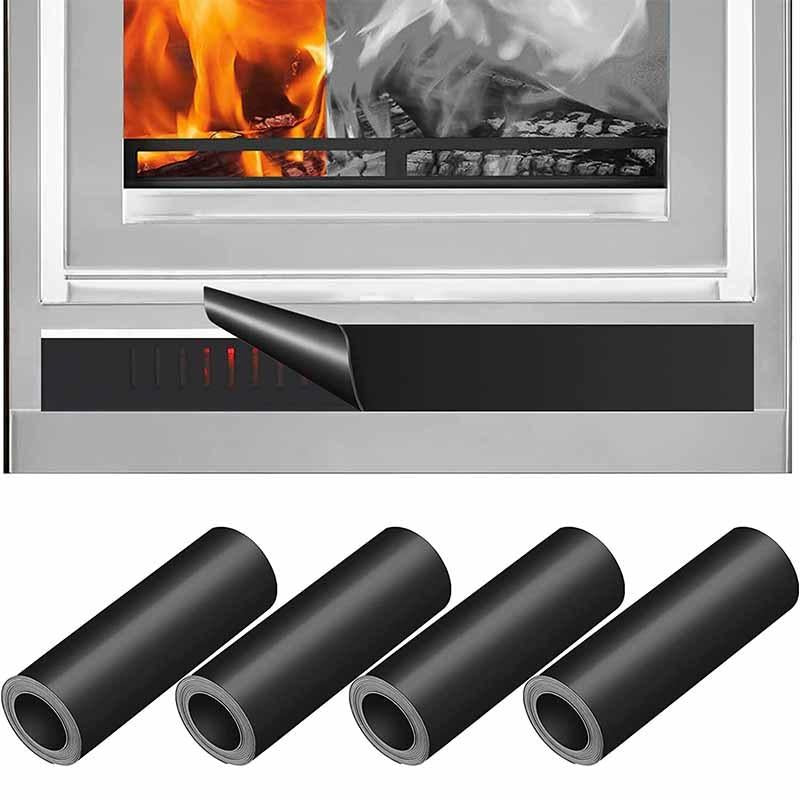 2 X Magnetic Fireplace Draft Stopper Cover To Block Cold Air 101.6 10.16Cm