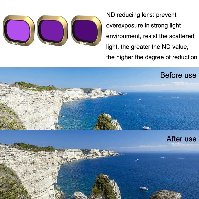 Pro Nd4 Filter For Drone Camera Sleek Design High Performance Lens Accessory