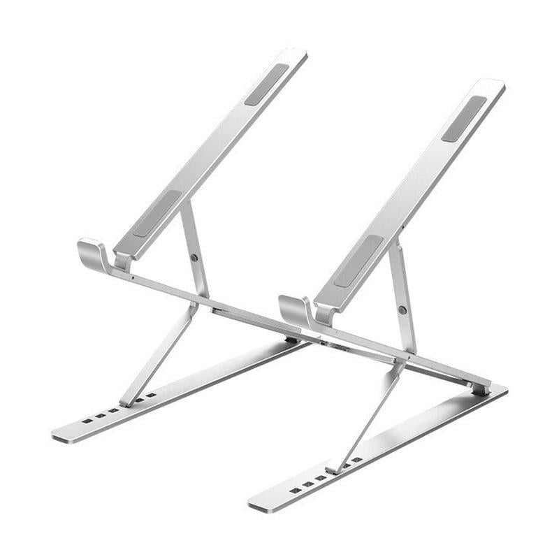 Aluminum Laptop Stand With Foldable Design And Heat Dissipation Features