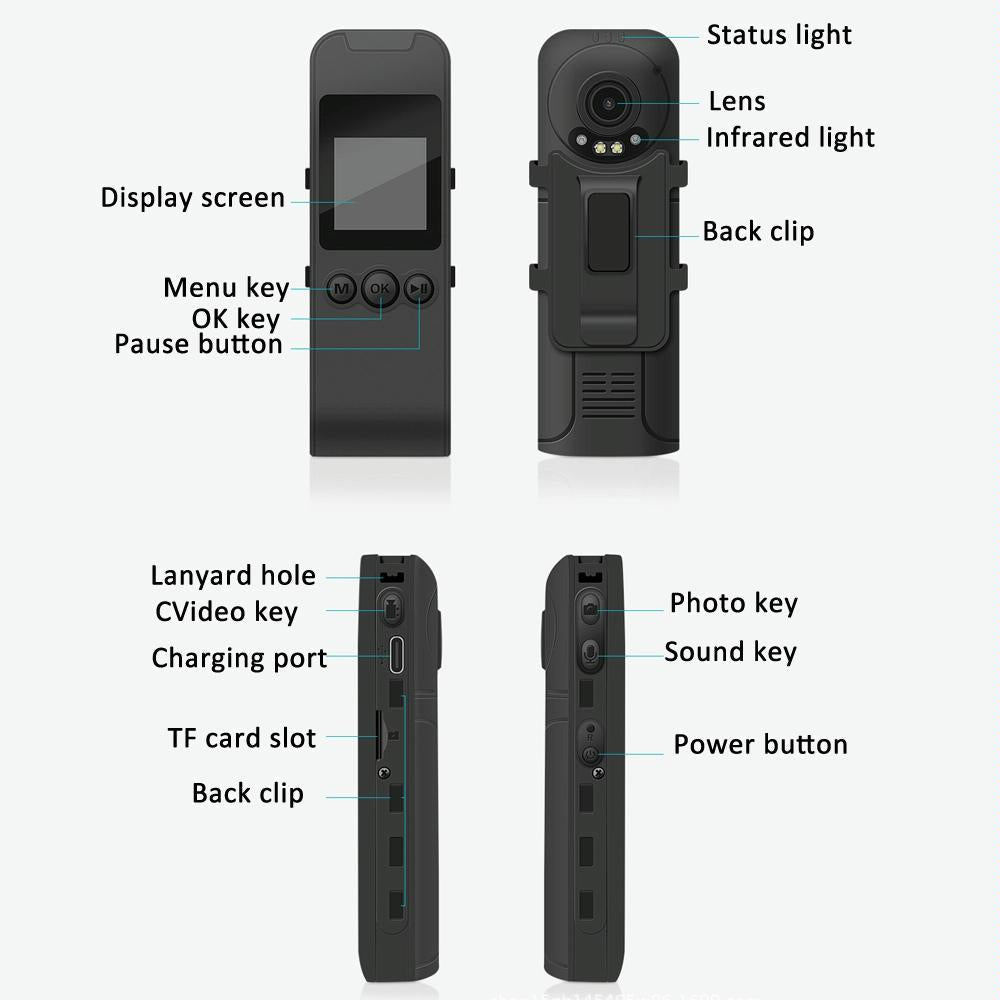 Fifty Eight Million Pixels One Point Five Inch Lcd Screen High Definition Pocket Camera